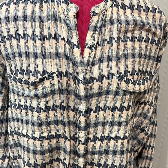 WOMENS LOU & GREY BY LOFT BLOUSE SZ M - Picture 2 of 6